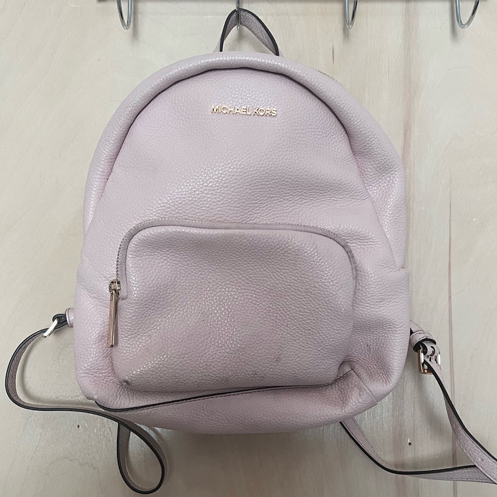 Light pink used on the normal Micheal kors backpack